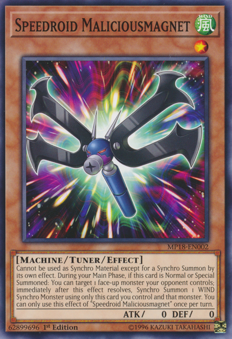 Imán malicioso Speedroid [MP18-EN002] Común 