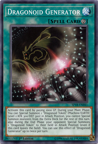 Generador Dragonoide [SP18-EN041] Común 