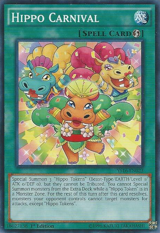 Carnaval de hipopótamos [YS16-EN023] Común 