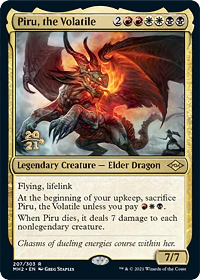 Piru, el volátil [Promociones de presentación de Modern Horizons 2] 
