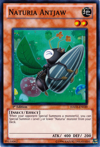 Naturia Antjaw [HA02-EN039] Súper Raro 