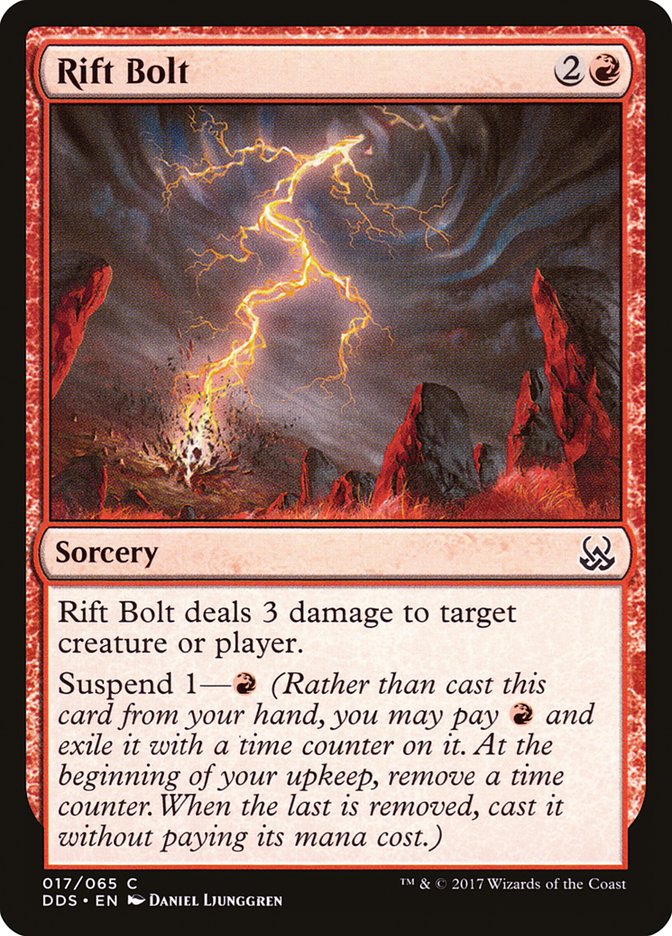 Rift Bolt [Mazos de duelo: Mente contra poder] 