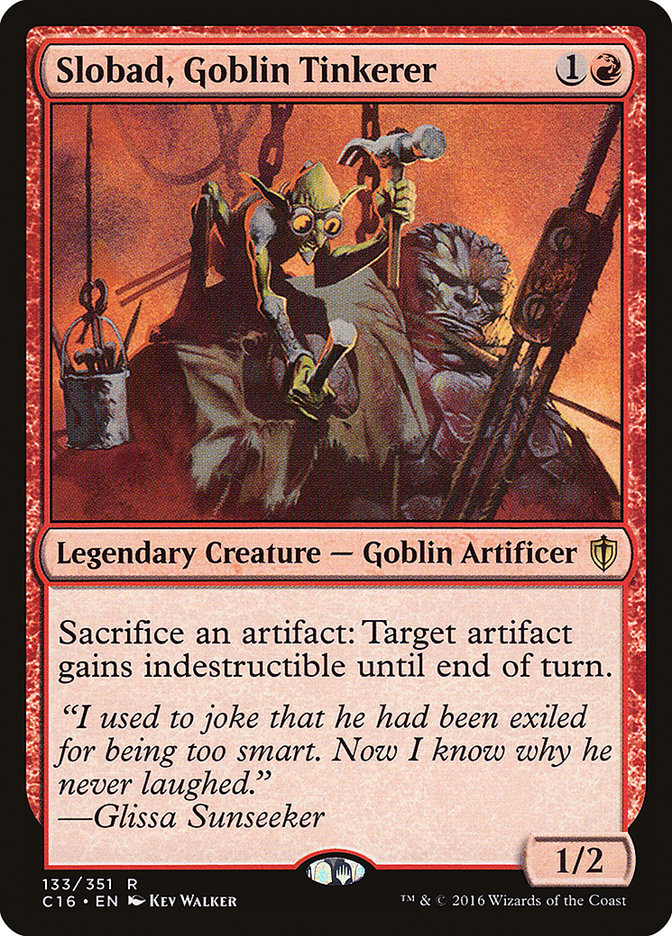 Slobad, Duende Tinkerer [Comandante 2016] 