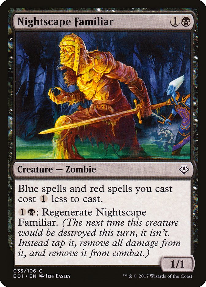 Familiar del paisaje nocturno [Archienemigo: Nicol Bolas] 