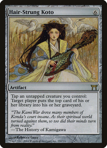 Koto con el pelo ensartado [Campeones de Kamigawa] 