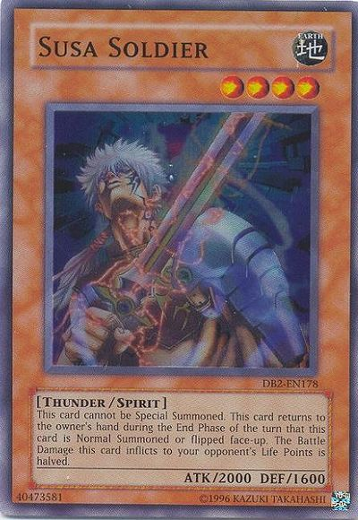 Soldado Susa [DB2-EN178] Súper Raro 