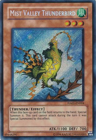 Mist Valley Thunderbird [HA01-EN004] Secreto Raro 