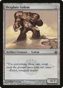 Golem de placa hexagonal [Mirrodin asediado] 