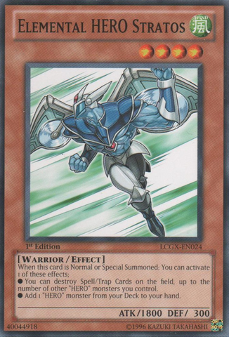 Elemental HERO Stratos [LCGX-EN024] Común 
