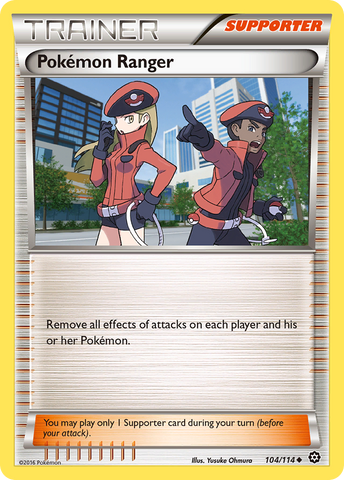 Pokémon Ranger (104/114) [XY: Asedio de vapor] 