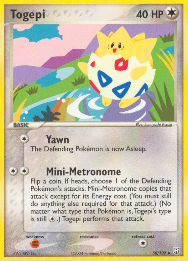Togepi (50/109) [EX: El regreso del Equipo Rocket] 