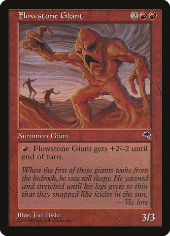 Gigante de piedra fluida [Tempestad] 
