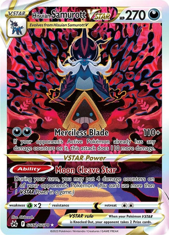 Hisuian Samurott VSTAR (GG52/GG70) [Espada y escudo: Crown Zenith] 
