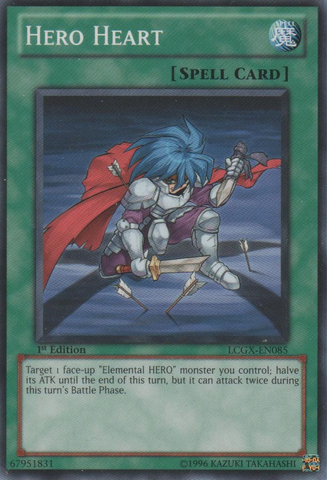 Corazón de Héroe [LCGX-EN085] Común 