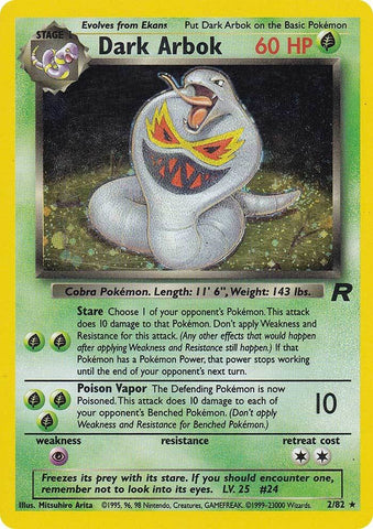 Arbok oscuro (2/82) [Team Rocket Unlimited] 