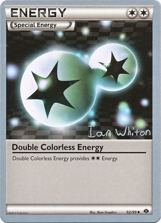 Double Colorless Energy (92/99) (American Gothic - Ian Whiton) [Campeonato del Mundo 2013] 