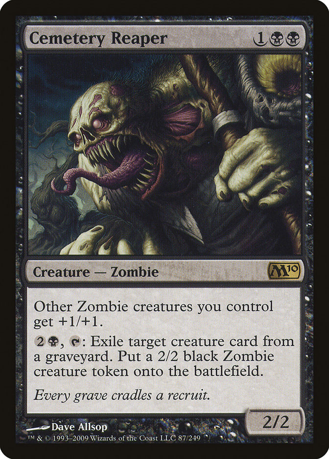 Segador del cementerio [Magic 2010] 
