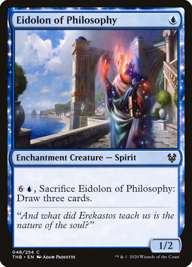 Eidolon de la Filosofía [Theros más allá de la muerte] 