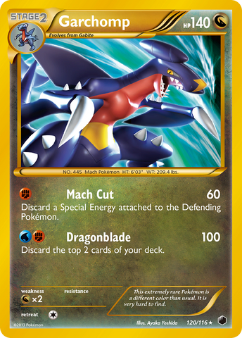 Garchomp (120/116) [Blanco y negro: Congelación de plasma] 
