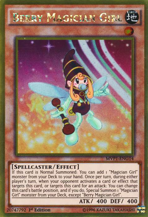 Berry Magician Girl [MVP1-ENG14] Oro Raro 