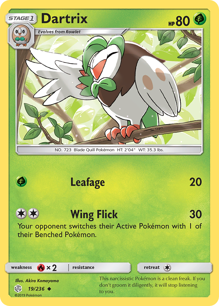 Dartrix (19/236) [Sol y Luna: Eclipse cósmico] 