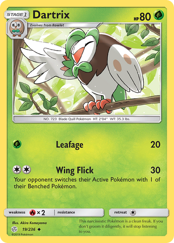 Dartrix (19/236) [Sol y Luna: Eclipse cósmico] 