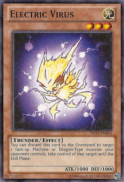 Virus Eléctrico [BATT-EN005] Starfoil Raro 