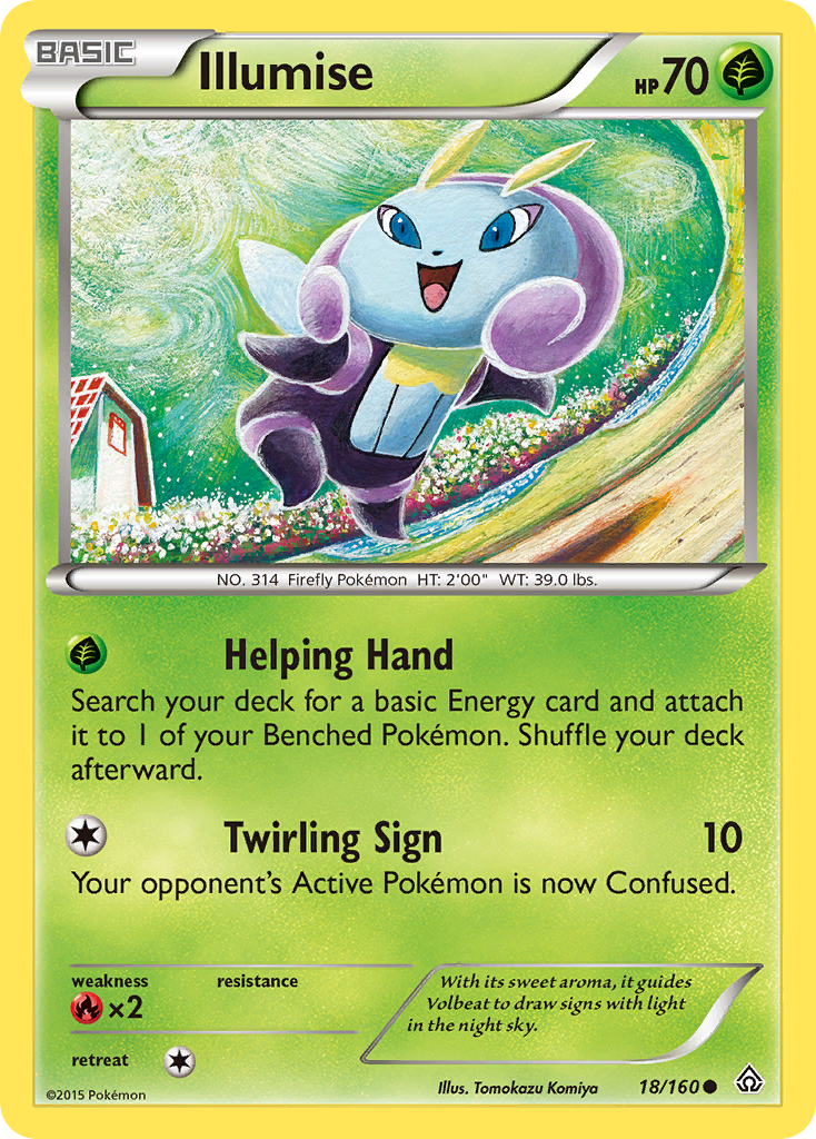 Illumise (18/160) [XY: Choque primigenio] 