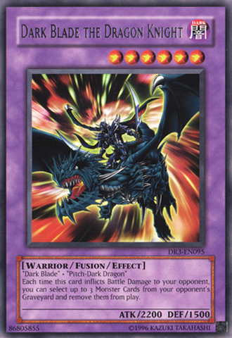 Dark Blade el Caballero Dragón [DR3-EN095] Raro 