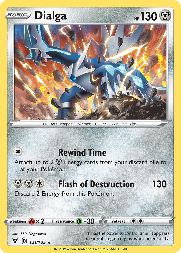 Dialga (121/185) [Espada y escudo: voltaje vivo] 