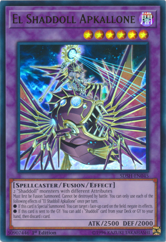 El Shaddoll Apkallone [SDSH-EN045] Ultra Raro 