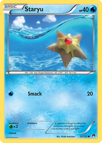 Staryu (25/122) [XY: Punto de ruptura] 