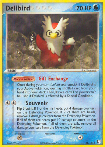 Delibird (21/109) [EX: El regreso del Equipo Rocket] 