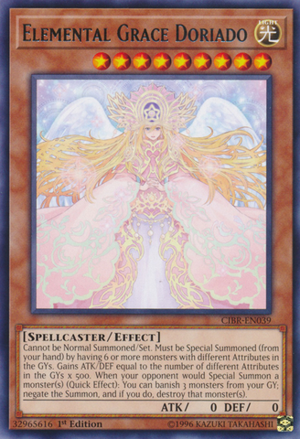 Gracia elemental Doriado [CIBR-EN039] Raro 