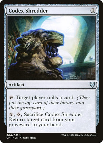 Trituradora de códice [Commander Legends] 