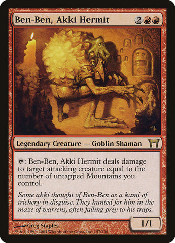 Ben-Ben, Akki Hermit [Campeones de Kamigawa] 