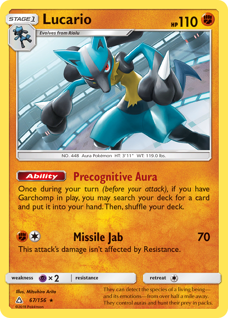 Lucario (67/156) [Sol y Luna: Ultra Prisma] 