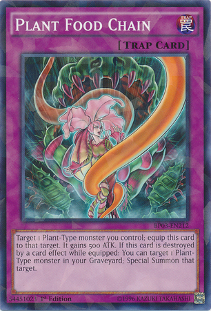 Cadena Alimenticia Vegetal [BP03-EN212] Shatterfoil Raro 