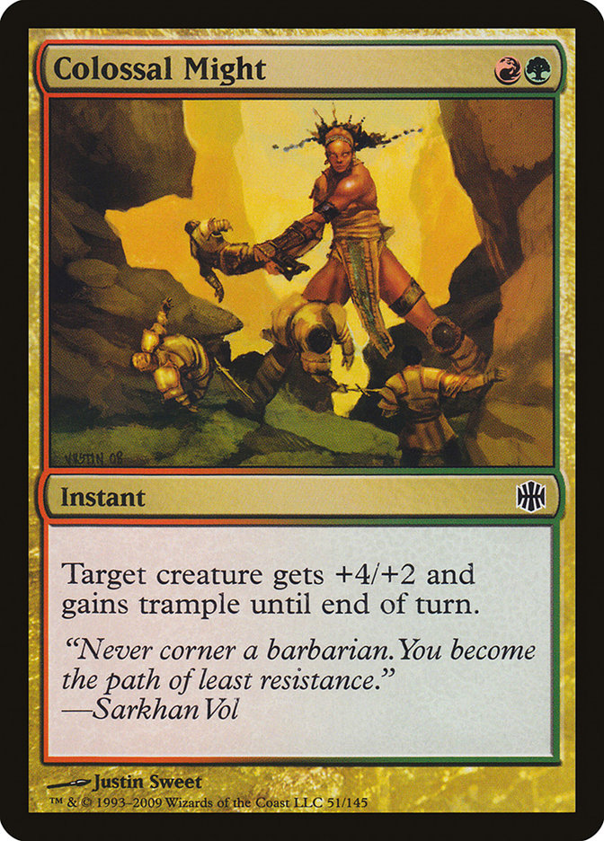Poder colosal [Alara Reborn] 