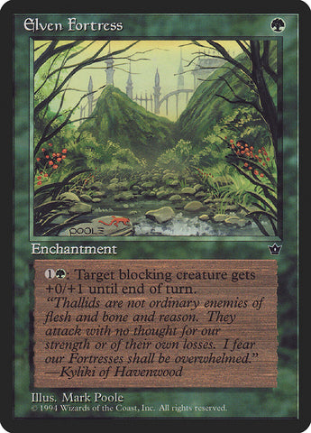 Fortaleza élfica (Mark Poole) [Fallen Empires] 
