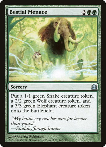 Amenaza bestial [Commander 2011] 