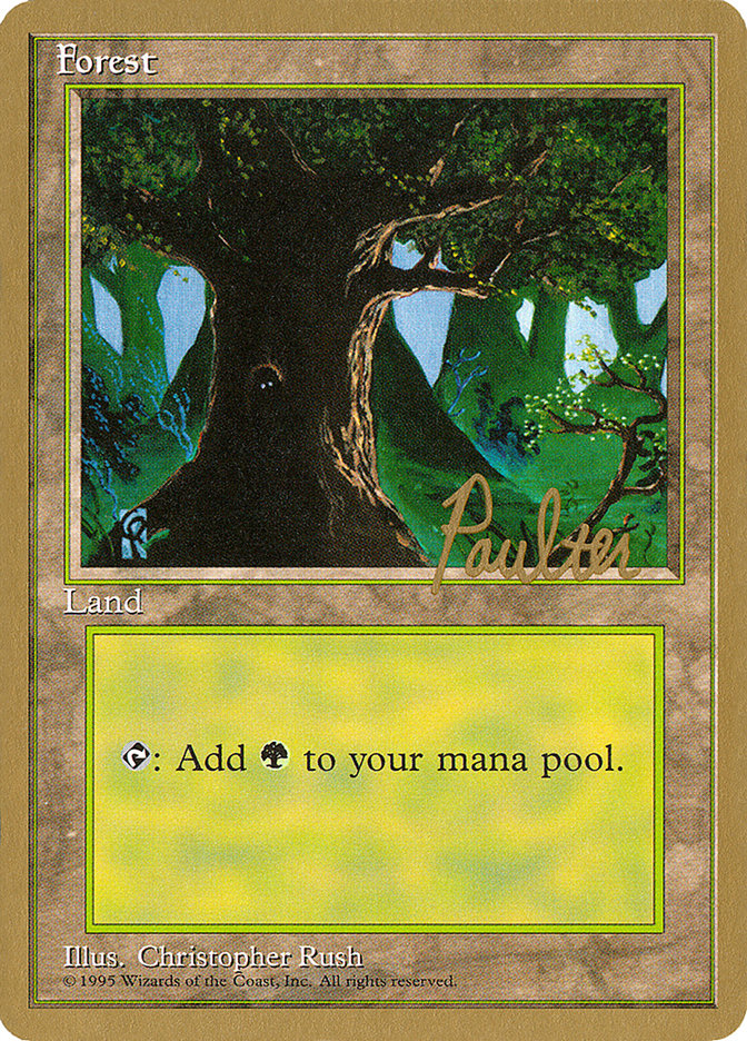 Bosque (pp377) (Preston Poulter) [Conjunto de coleccionista Pro Tour] 
