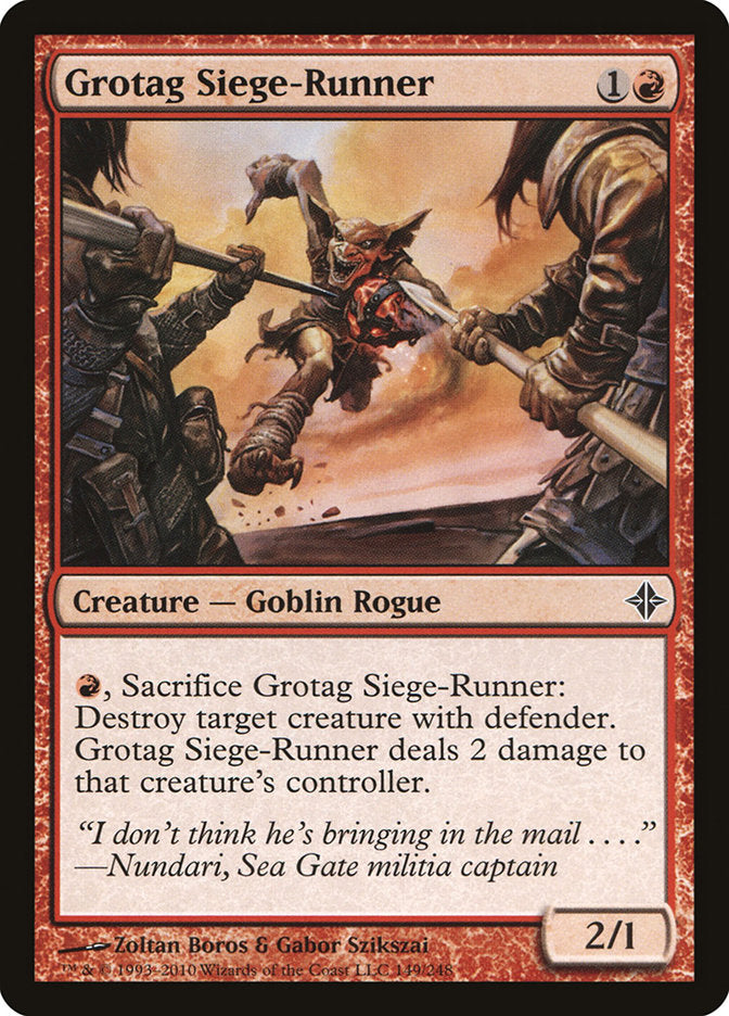 Grotag Siege-Runner [El ascenso de los Eldrazi] 