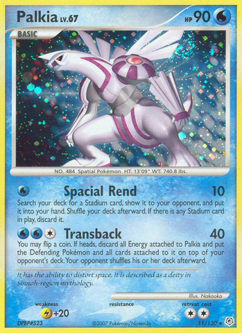Palkia (11/130) [Diamante y perla: conjunto básico] 