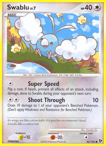 Swablu (86/106) [Diamante y Perla: Grandes encuentros] 