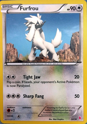 Furfrou (22/30) [XY: Kit de entrenador - Sylveon] 