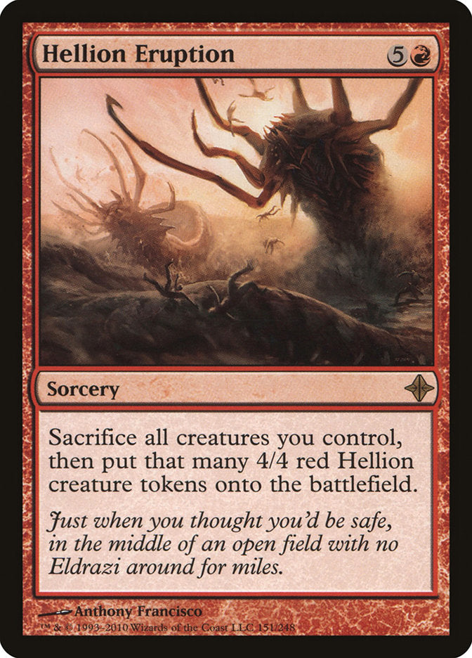 Erupción infernal [El ascenso de los Eldrazi] 