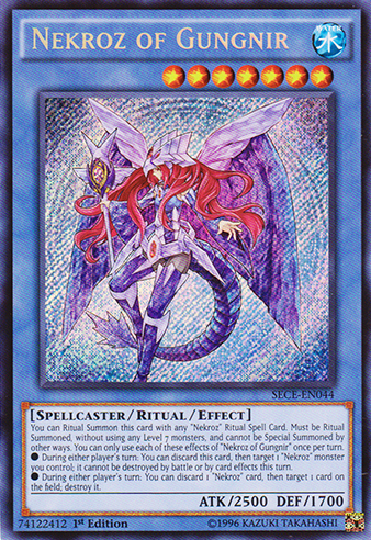 Nekroz de Gungnir [SECE-EN044] Secreto Raro 