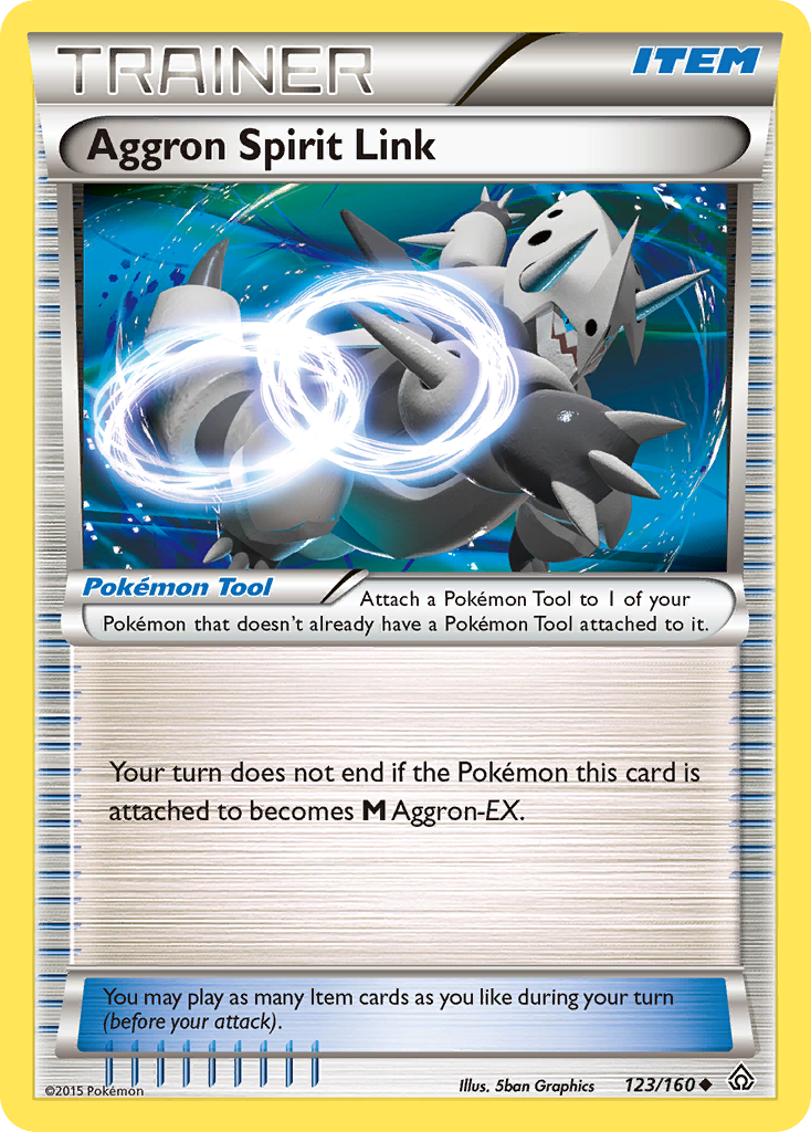 Enlace espiritual de Aggron (123/160) [XY: Choque primigenio] 