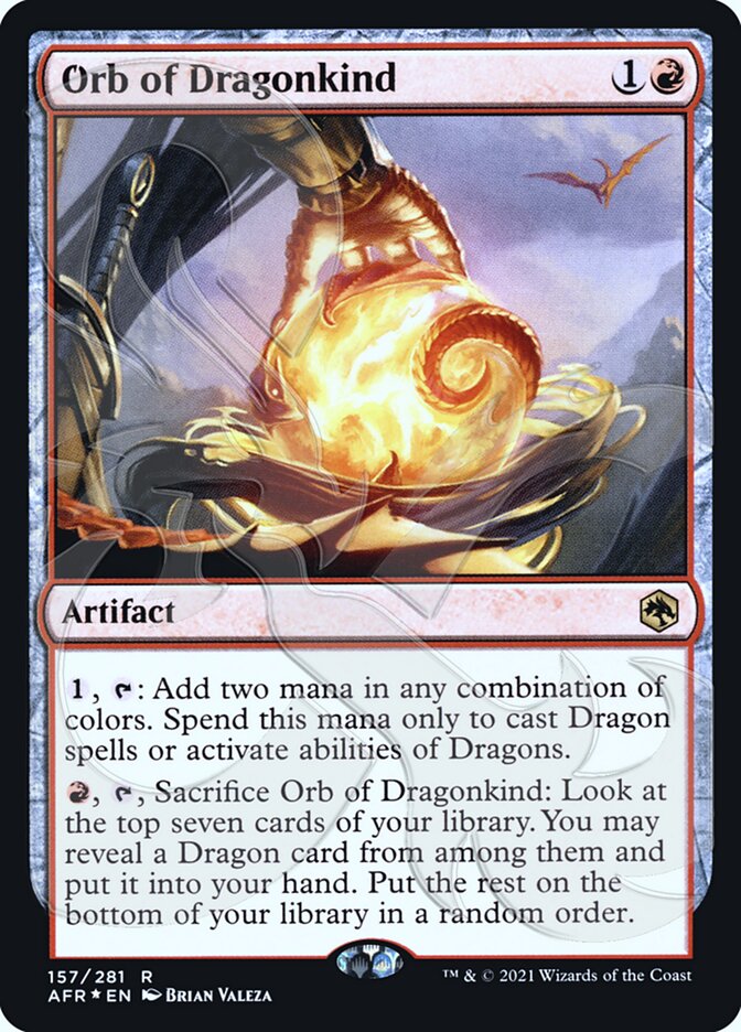 Orb of Dragonkind (Promoción comercial) [Dungeons &amp; Dragons: Adventures in the Forgotten Realms Promos] 